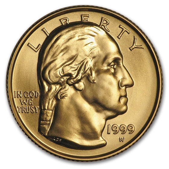 1999-W Gold $5 Commem George Washington BU (w/Box & COA) 1999-W Gold $5 Commem George Washington BU (w/Box & COA)